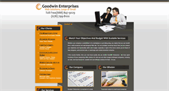 Desktop Screenshot of goodwinent.com